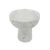 Bougie forme coupelle aspect pierre naturelle (blanc)