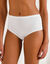 Culotte haute « Go Daily Coton» coton stretch (ivoire)