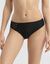 Slip Generous broderie fleurie côté, microfibre (noir)