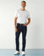 Jean droit 5 poches denim ultra stretch - L28 (dark blue)