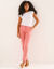 Pantalon chino stretch (corail clair)