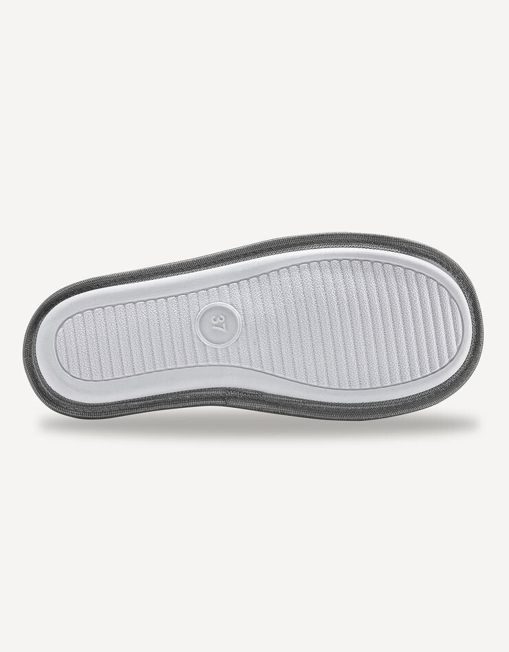 Mules motifs "chouette" (gris) Mules motifs "chouette" (gris)