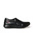 Derbies zippées en cuir semelle crantée (noir)