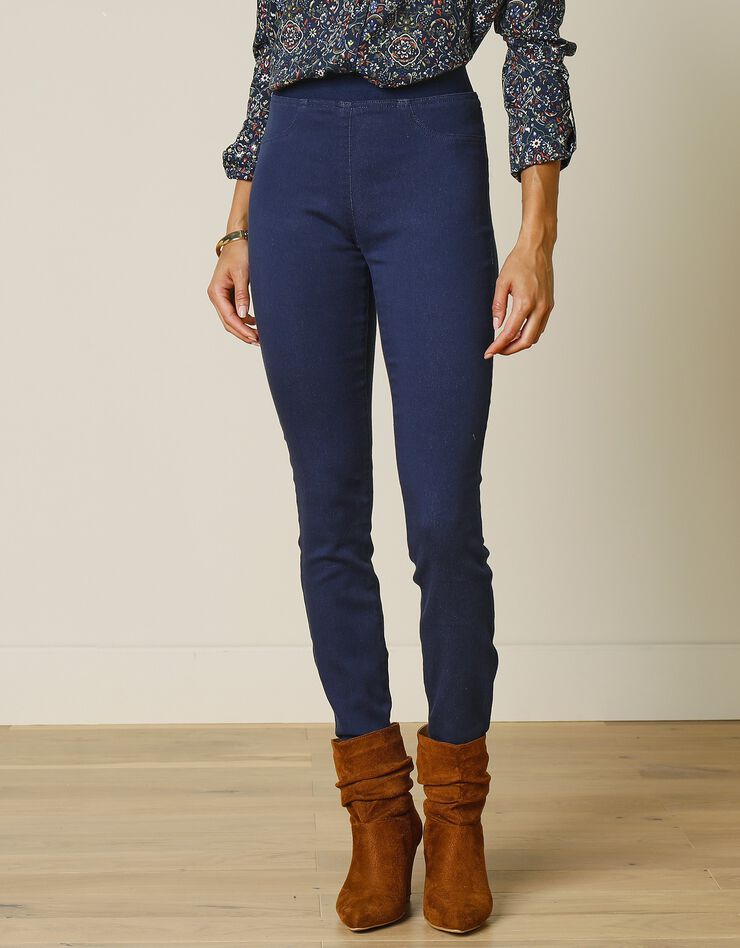 Jegging taille élastiquée ultra confort - grande stature (marine) Jegging taille élastiquée ultra confort - grande stature (marine)
