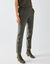 Pantalon 7/8&egrave;me fusel&eacute; uni (kaki)
