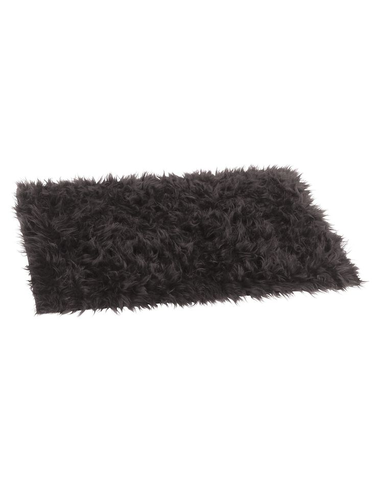 Tapis poils longs (noir)