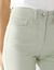 Pantalon droit sculptant, renfort gainant (vert grisé)
