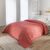 Couverture mélange laine et acrylique Courtelle® 450 g/m² (bois de rose)