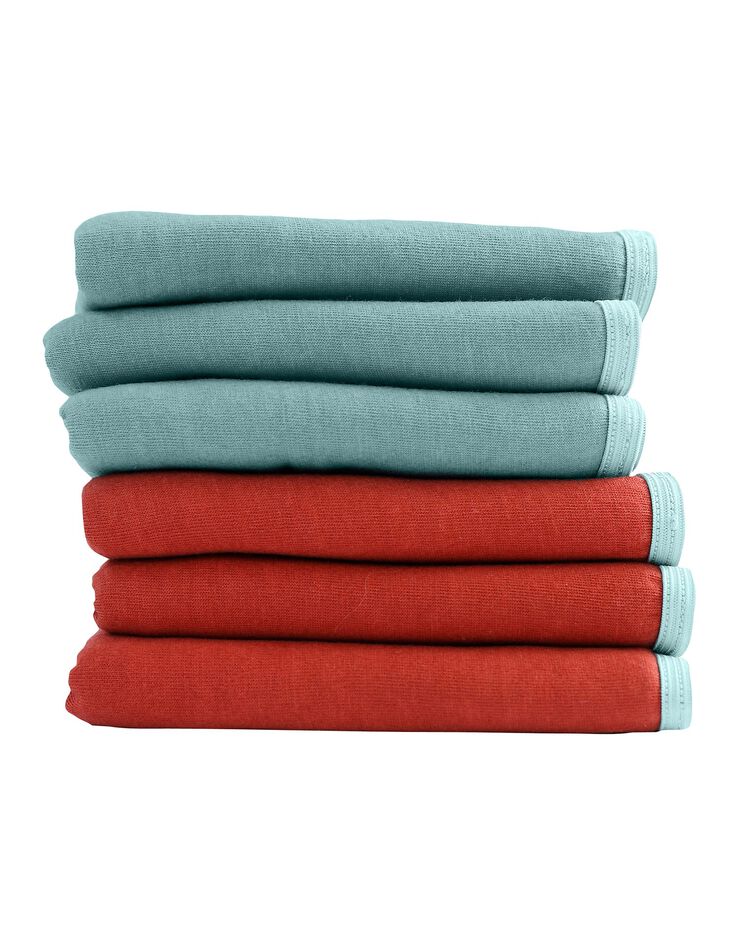 Culotte forme boxer coton biologique - Lot de 6 (chocolat + vert) Culotte forme boxer coton biologique - Lot de 6 (chocolat + vert)