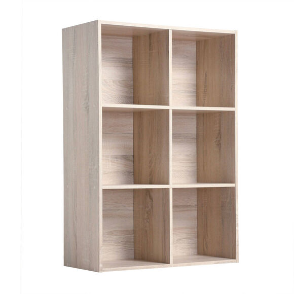 Meuble de rangement ORIGAME - 6 cases (naturel)