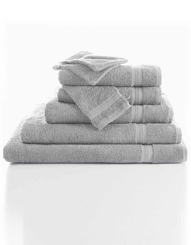 Eponge unie 420 g/m2 confort moelleux (gris)