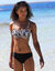 Bas de maillot de bain forme midi uni Solaro (noir)