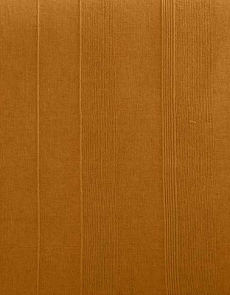 Plaid ou jeté uni coton tissage artisanal (caramel) Plaid ou jeté uni coton tissage artisanal (caramel)