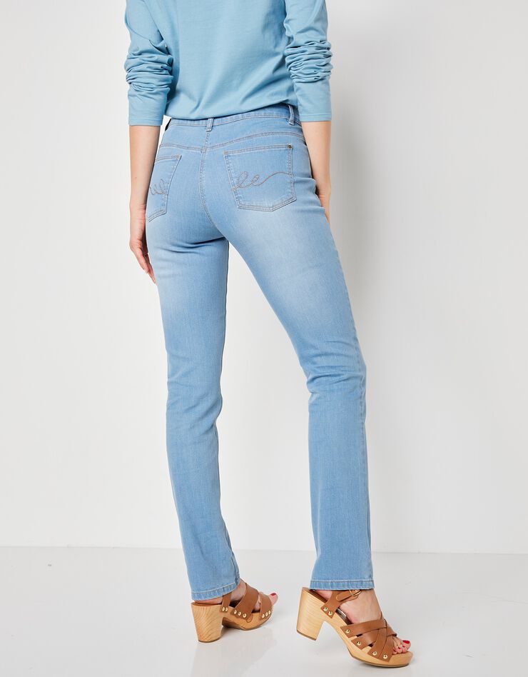 Jean stretch coupe droite (bleached) Jean stretch coupe droite (bleached)