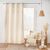 Coussin losanges tuftés (naturel)