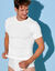 Tee-shirt sous-vêtement homme ras de cou  - lot de 2 (blanc)