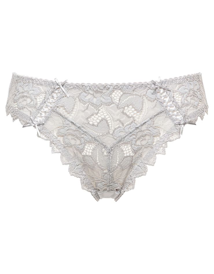 Slip dentelle unie Arum (gris) Slip dentelle unie Arum (gris)