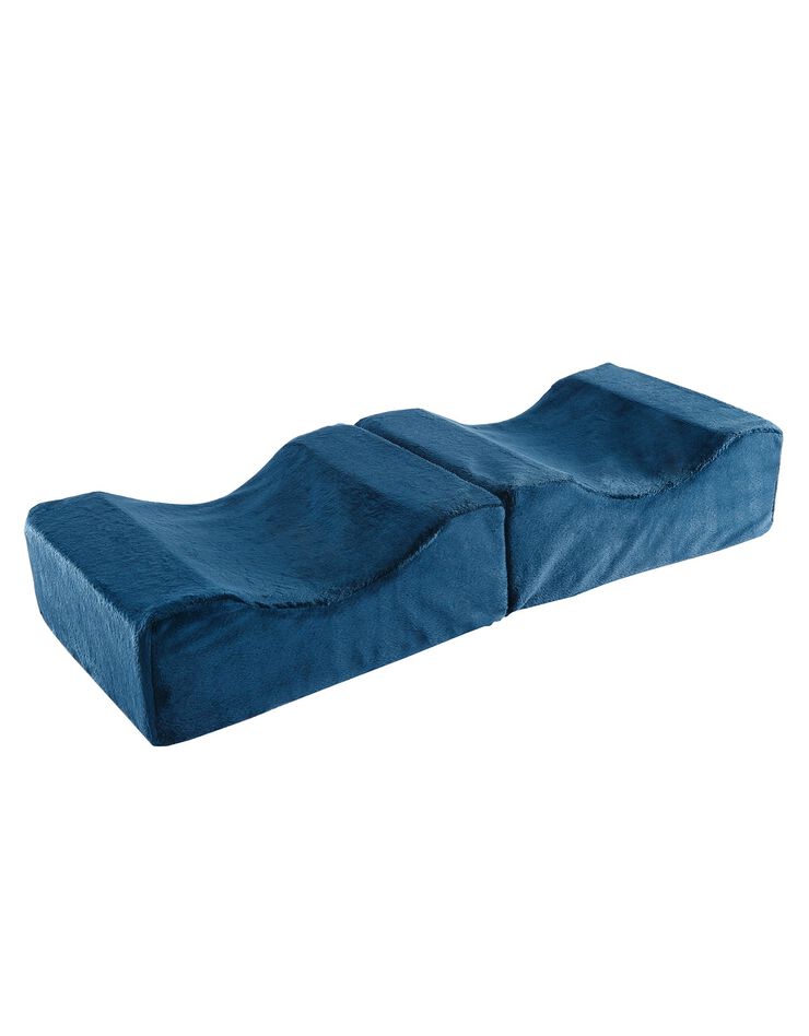 Coussin ergonomique pour jambes (bleu) Coussin ergonomique pour jambes (bleu)
