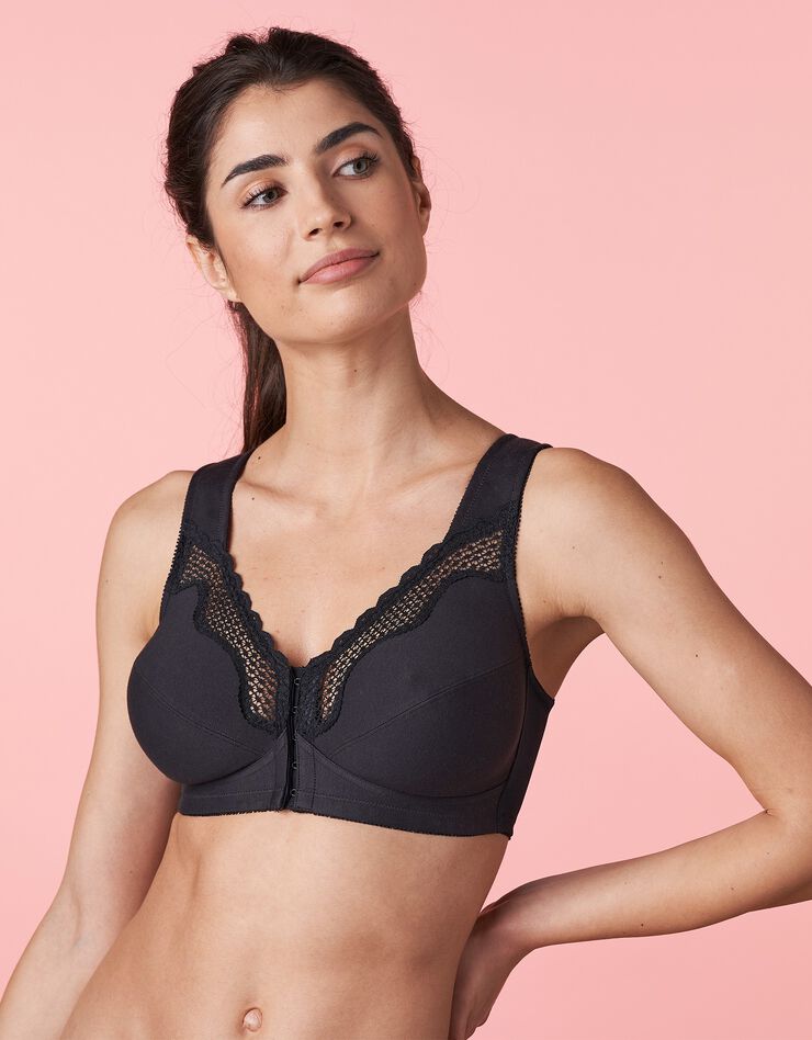 Soutien-gorge Posture Control ouverture devant - sans armatures (noir) Soutien-gorge Posture Control ouverture devant - sans armatures (noir)