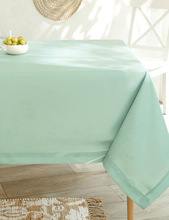 Nappe infroissable (vert amande)