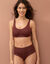 Culotte taille haute grand confort invisible - Lot de 2 (chocolat)