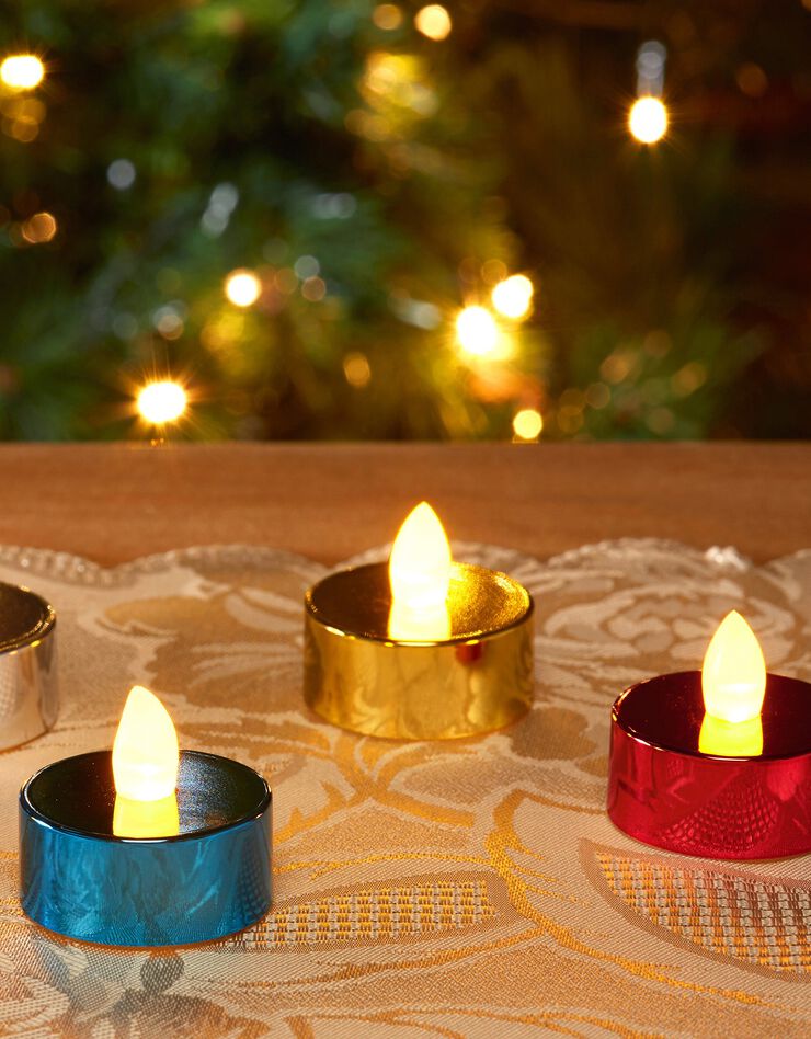 Bougies LED - lot de 5 (multicolore) Bougies LED - lot de 5 (multicolore)