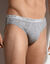 Slip fermé forme mini  - lot de 3 (gris chiné)