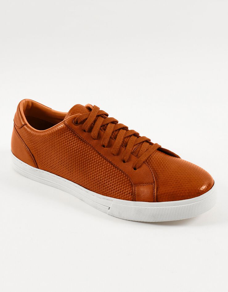 Tennis cuir lacées (cognac) Tennis cuir lacées (cognac)