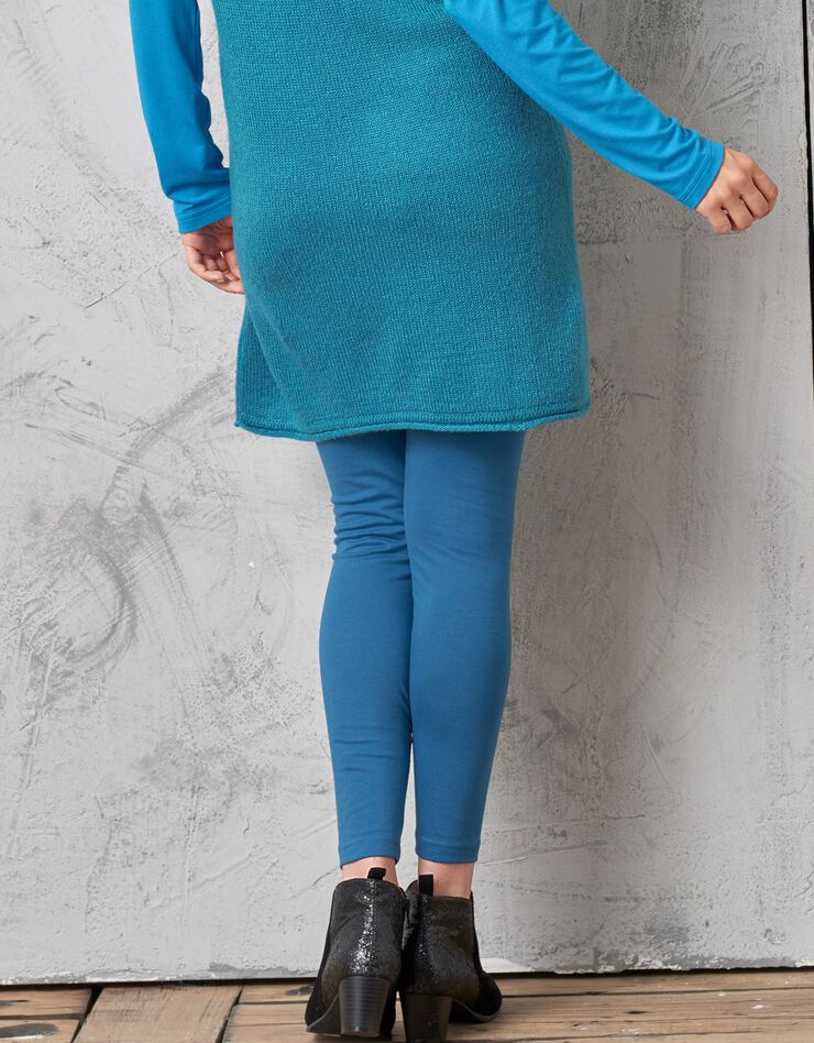 Legging long uni - lot de 2 (bleu encre / noir) Legging long uni - lot de 2 (bleu encre / noir)