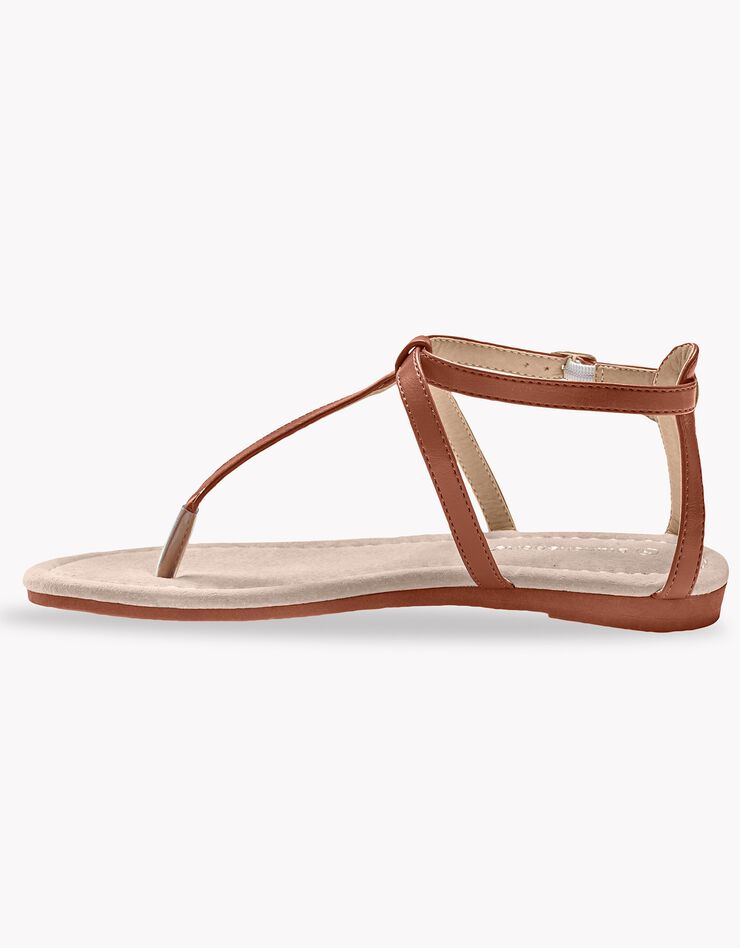 Sandales entredoigt - marron (marron) Sandales entredoigt - marron (marron)