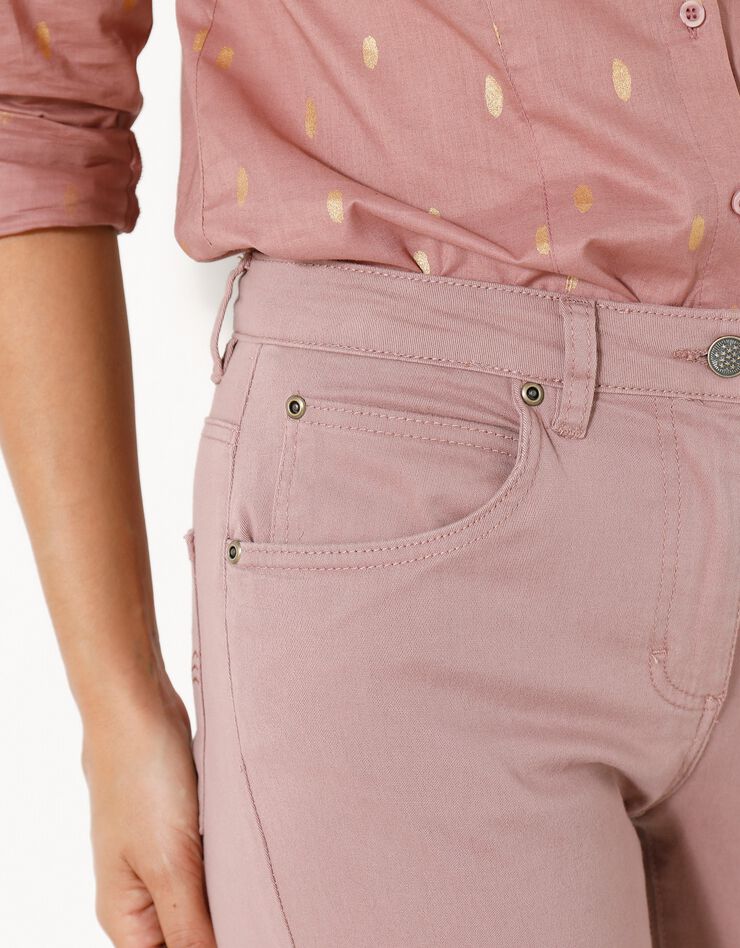 Pantalon sculptant coupe 5 poches (praline)