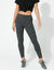 Legging maille jersey imprimé graphique (noir)