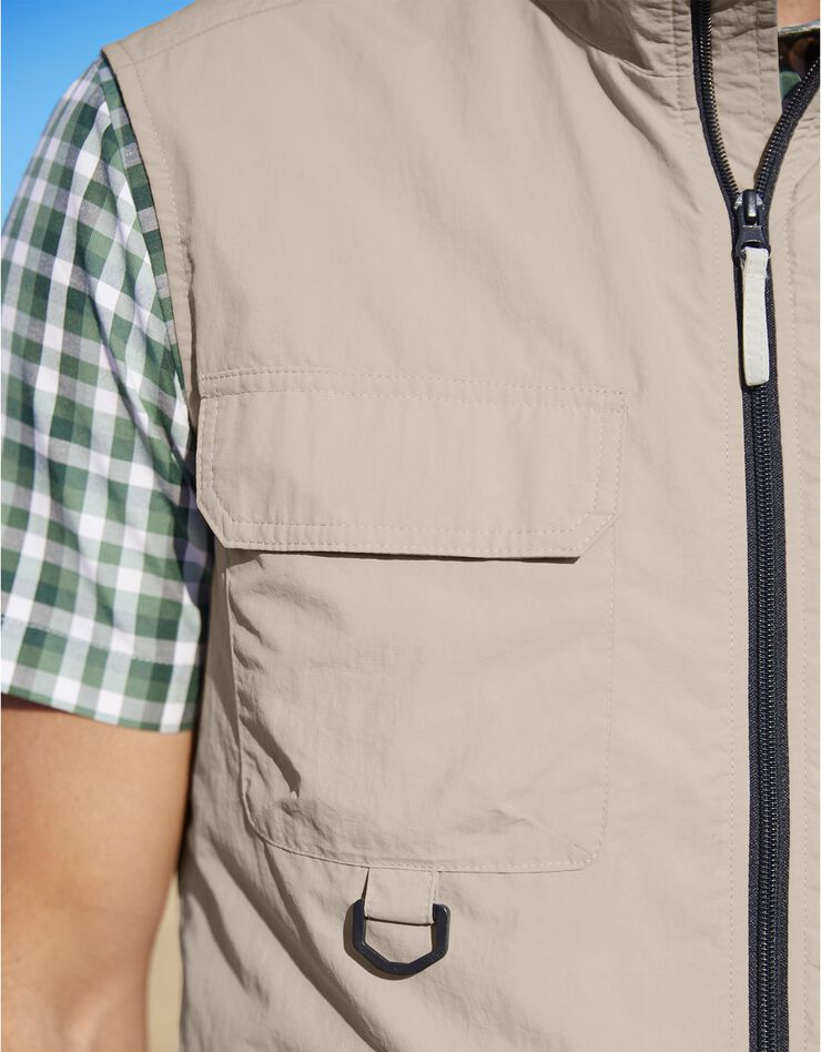 Gilet multipoches sans manches (sable) Gilet multipoches sans manches (sable)