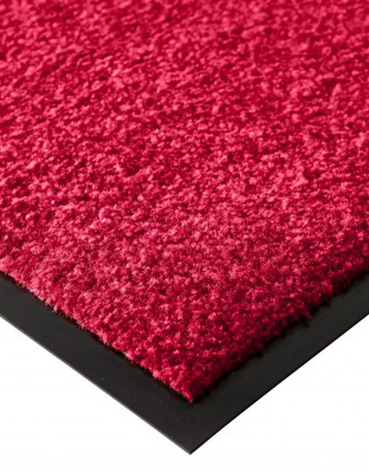 Tapis uni anti-poussière luxe (rouge) Tapis uni anti-poussière luxe (rouge)
