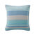 Housse coussin multicolore coton tissage artisanal - lot de 2 (céladon)