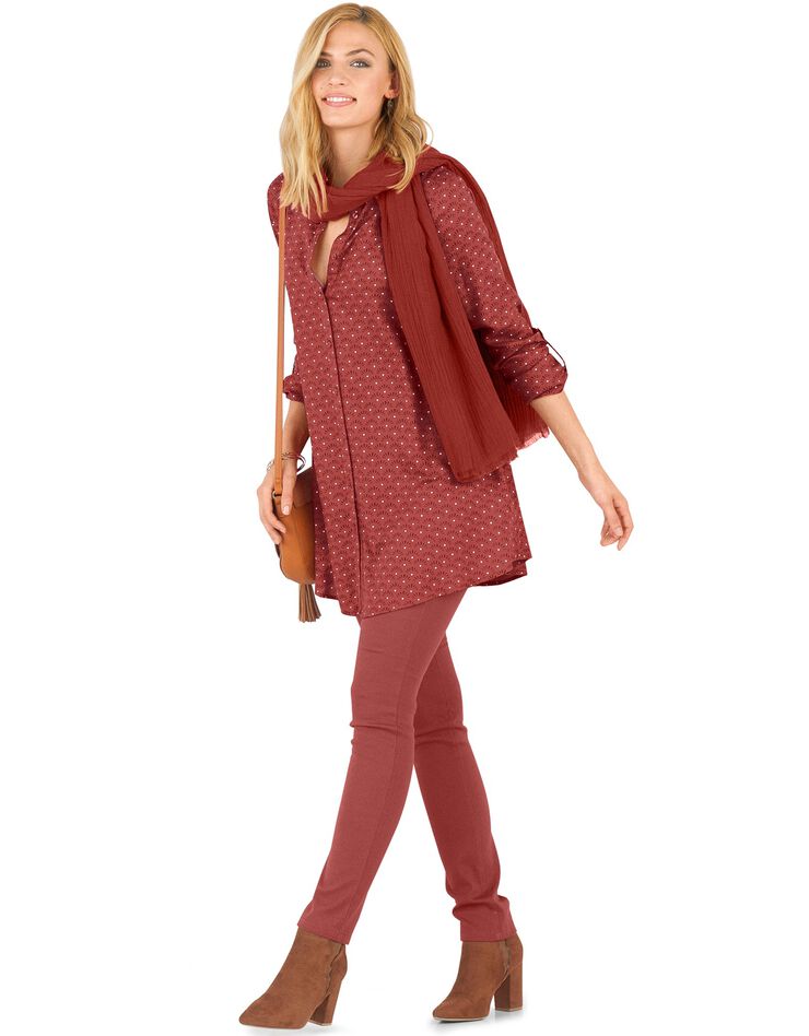 Jegging taille élastiquée ultra confort - grande stature (paprika) Jegging taille élastiquée ultra confort - grande stature (paprika)