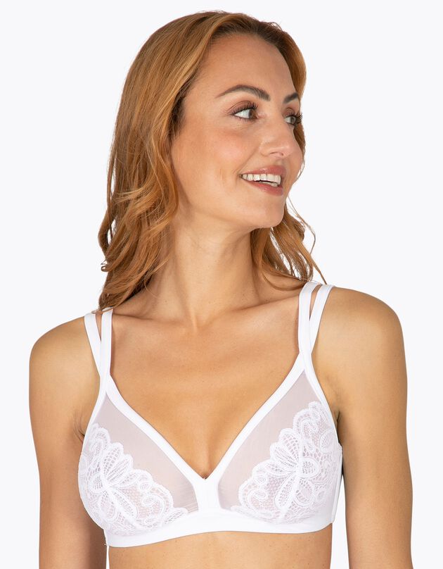 Soutien-gorge sans armature Allure  (blanc)