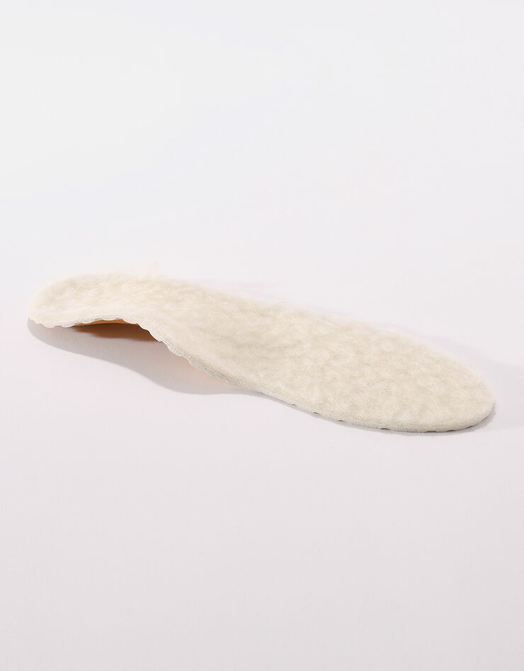 Semelles anatomiques laine mouton - la paire (blanc)