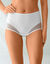 Culotte microfibre taille haute – lot de 2 (blanc)