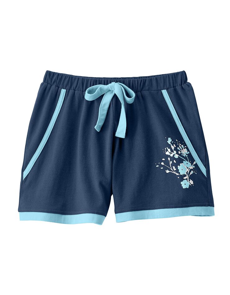 Short de pyjama – uni marine (marine)