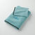 Serviettes de bain finition broderie fantaisie personnalisable - 420g/m2 (lagon)