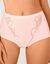 Culotte dentelle découpes amincissantes - lot de 4 (pastel)