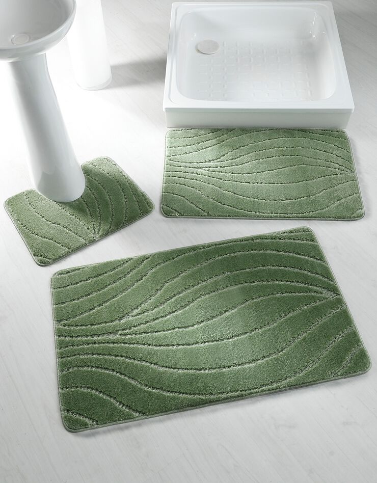 Tapis de bain rivière (eucalyptus)