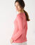 Tee-shirt pyjama manches longues (corail)