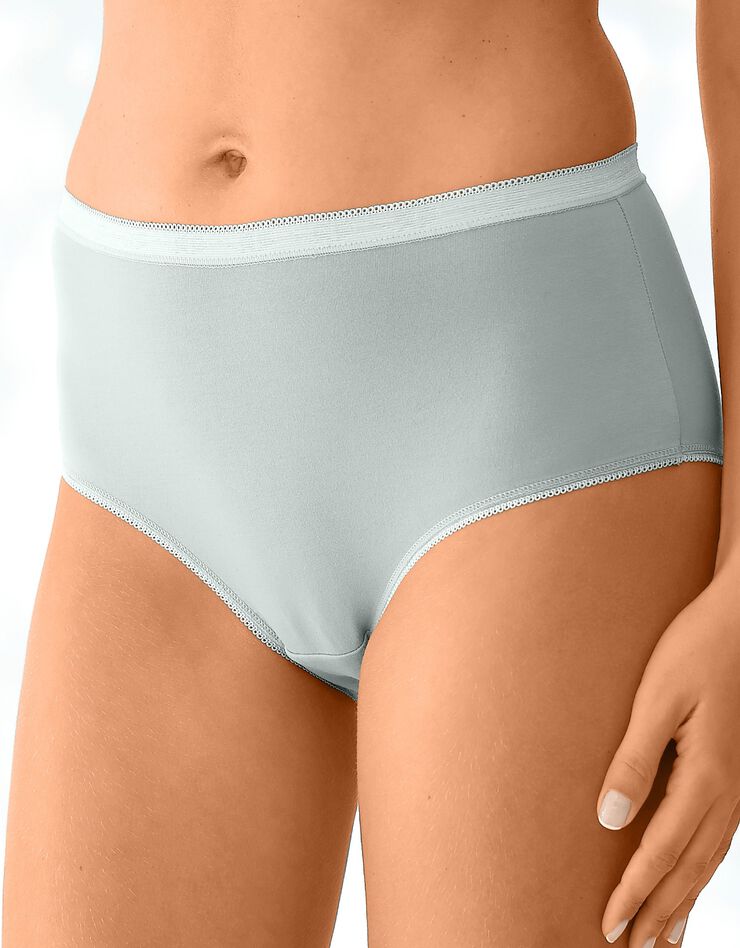 Culotte maxi basique - lot de 3 (amande + rose + vert) Culotte maxi basique - lot de 3 (amande + rose + vert)