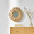 Miroir rond en rotin (rotin)