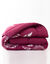 Couette coton imprimé Tea 200 g/m² (prune)