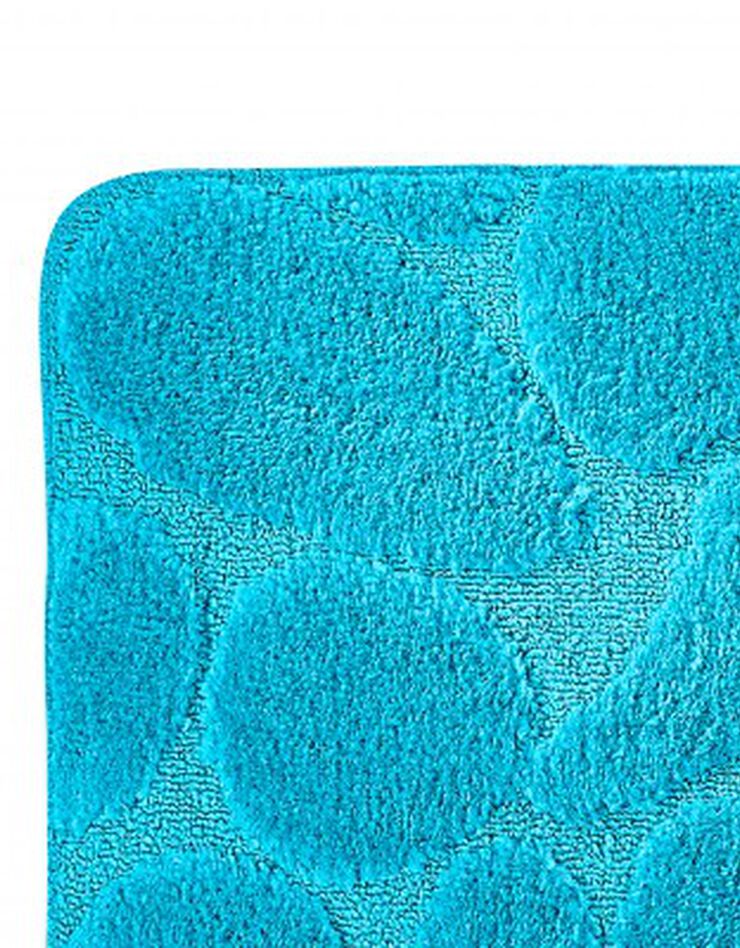 Tapis de bain motif galets (turquoise) Tapis de bain motif galets (turquoise)