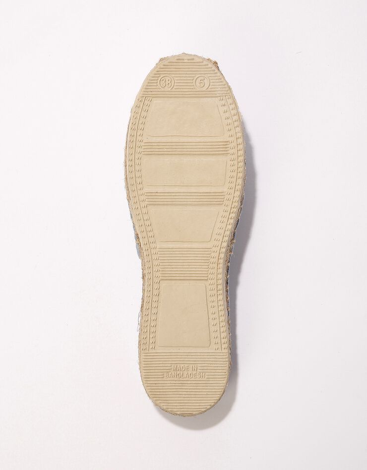 Espadrilles imprimées pois (bleu) Espadrilles imprimées pois (bleu)