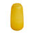 Vase en verre givré, hauteur 30 cm (jaune)